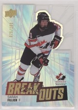2022 Upper Deck Team Canada Juniors Breakouts 75/100 Sarah Fillier #TCB-20 0c3