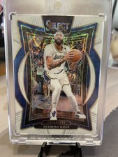 2024-25 Panini Select - Concourse Anthony Davis #25 White Scope Prizm /35