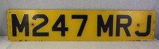 Vintage British Gb 1994 - 1995 Series Uk Number License Plate
