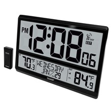 SHARP Atomic Clock - Never Needs Setting!  Ea...