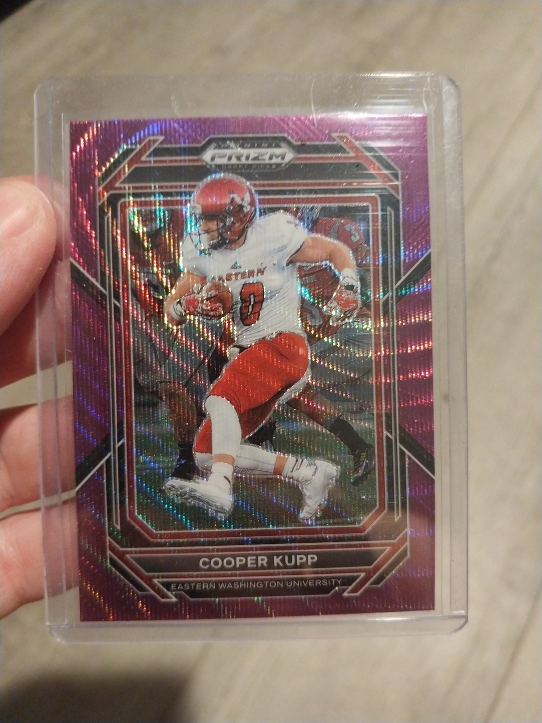 Cooper Kupp #19 Football Cards 2023 Panini Prizm Draft Picks trading card — raw and PSA graded price guide