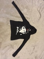 Four Girlz Los Angeles Panda Gris Sudadera Ligera Talla M Larga Slvs.180