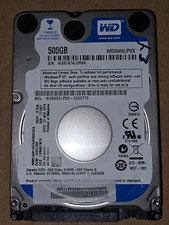 Western Digital Blue 500GB, 5400 RPM, 2.5", SATA III, 16MB Cache Internal Tested