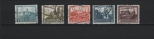 Deutsches Reich: Mi. Nr. 474 - 478, gestempelt