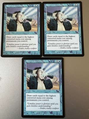 3x Rush of Knowledge (NM) Scourge Common SCG Magic the Gathering MTG 
