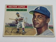 1956 Topps - Hector Lopez #16 Low Grade (Filler)