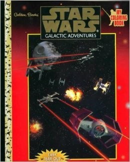 Galactic Adventures (Star Wars Coloring Book)
