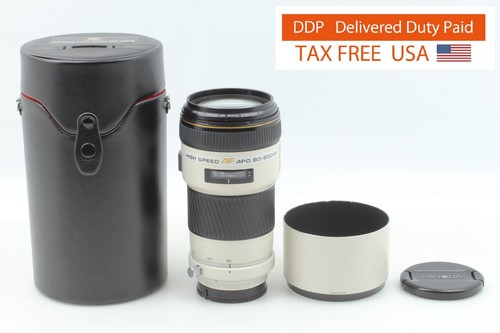 【Optical MINT in Case】Minolta HIGH SPEED AF APO TELE 80-200mm F2.8 G ...
