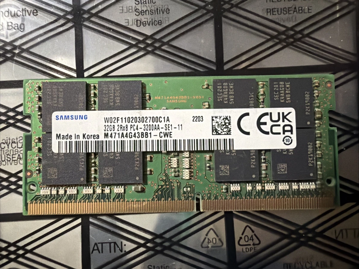 Samsung DDR4 SDRAM 32 GB Total Capacity Memory (RAM) for sale - eBay