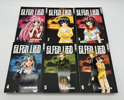 Elfen Lied Manga Band 1 - 6 Komplett Deutsch - Guter Zustand