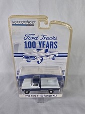 Greenlight Ford Trucks 100th Anniversary Blue & White 1976 Ford F-150 Ranger XLT