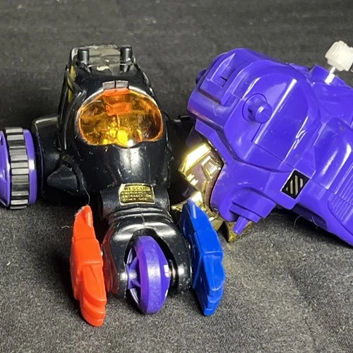 TOMY Starriors RAMMORS BACKFIRE Pull-Back Vintage Action Figure 1984