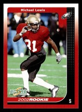 Michael Lewis 2002 Score #303 Philadelphia Eagles