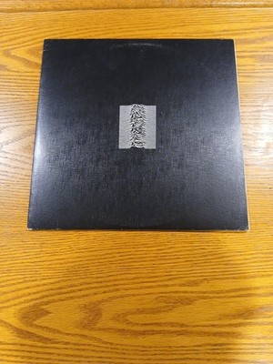 Joy Division Unknown Pleasures Textured Sleeve Vinyl LP Record Album 2007 Vg++