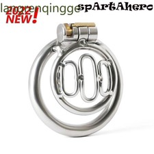 Micro Chastity Cage Stainless Steel Male Chastity Device Stealth Lock Prison Men