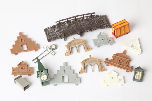 Decoración piezas pequeñas Faller H0 puente etc ver fotos (188220) | Condition: Gebraucht