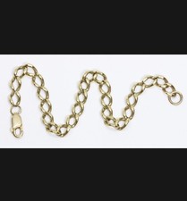 9ct Gold Bracelet 8.4g 18cm 