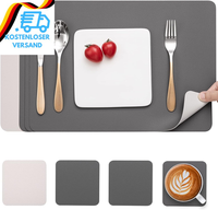 Myir Jun Tischsets Abwaschbar Und Untersetzer, Platzset Leder Platzdeckchen Abwa