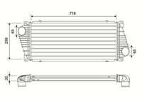 LadeluftküHler FüR MERCEDES-BENZ VW Sprinter 2-T Kasten Pritsche/Fahrgestell