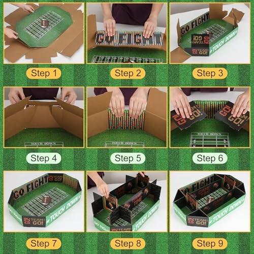 Football Party Decorations for Game Day Celebration – Tailgate Essentials and 