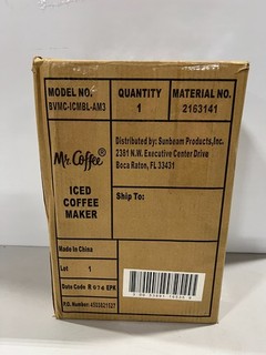 Mr. Coffee Iced Coffee Maker BVMC ICMBL AM3 BLACK