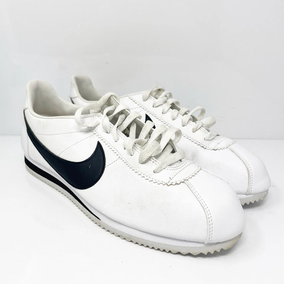Nike Hombres Clásico Cortez 749571-100 Blanco Informal Zapatos Tenis Talla 11.5 Foto 2 de 4