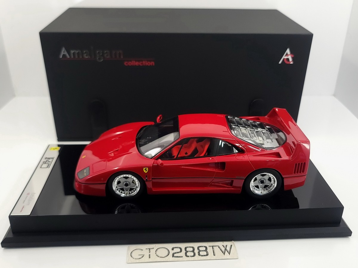 Amalgam 1:18 scale Ferrari F40 1987 Rosso Red (M5904) | eBay