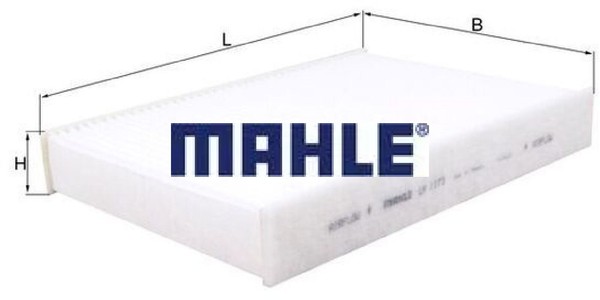 Mahle LA1173 Filter FüR Innenraumluft Innenraumfilter Filter Innenraum-image