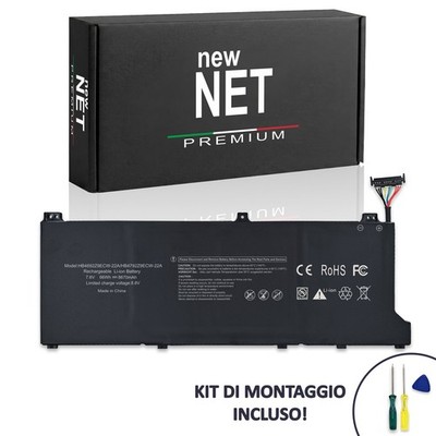 Premium Akku 7.6-7.64V 66Wh kompatibel mit HONOR MagicBook 15 BMH-WFQ9HN