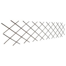 5x Willow Trellis Fence Wicker Garden Fencing Panels 180x60cm/180x90cm vidaXL