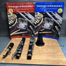 Bundy Selmer Resonite Clarinet w/ Standard Excellence Book 1  2 Bruce Pearson.