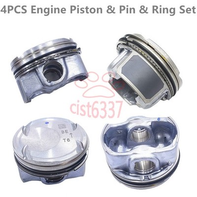 NEW 1.6L TURBO Piston+Pin+Rings set FOR Hyundai Kia 2013-21 230412BCA0230402BAA0