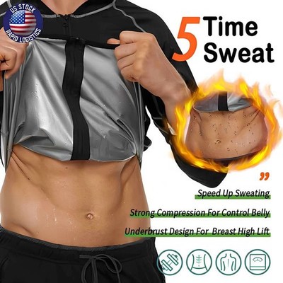 Faja De Ejercicio Hombre Fajas Para Adelgazar Reductoras Sauna Vest Abdomen Tops