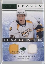 2014 Artifacts Rookies Emerald Jersey/Patch 60/75 Colton Sissons #126 Patch 15ok