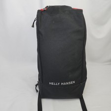 Borsone Helly Hansen rosso nero zaino convertibile viaggio palestra sport