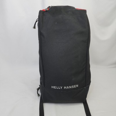 Helly Hansen Duffel Bag Red Black Convertible Backpack Travel Gym Sport