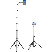 170CM Tall Flexible Phone Tripod with Gooseneck Heavy Duty Phone Tripod Stand