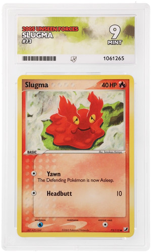 Slugma graded ACE 9 for sale on eBay