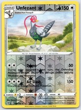 Unfezant 145/192 Rare Rebel Clash Pokemon Reverse Holo Near Mint