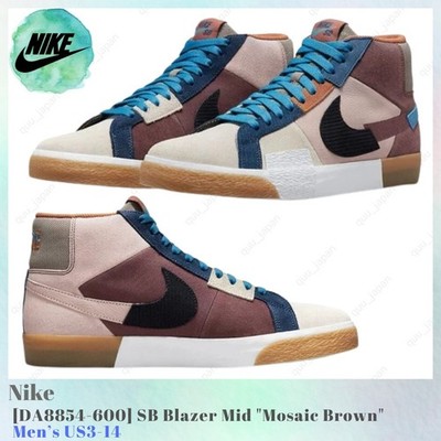 Nike SB Blazer Mid Mosaic Brown DA8854-600 Men's US3-14 NEW