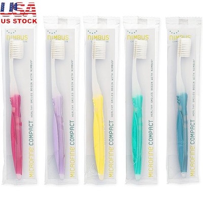 Extra Soft Toothbrush Sensitive Gums & Teeth Periodontist Approved 5-Pack New