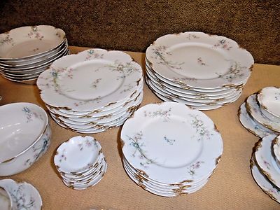 SALE⬇️Haviland France プレート　5枚　Limoges Stunning Haviland Limoges, France Schleiger #98 Clover Leaf