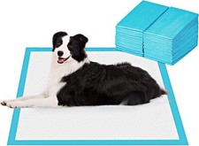 BESTLE Extra Large Pet Training and Puppy Pads Pee Pads for Dogs 28"X34" Super A
