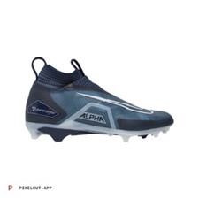 Nike Alpha Menace Elite 3 Navy Blue Football Cleats Men's Size 10 (CT6648-400)