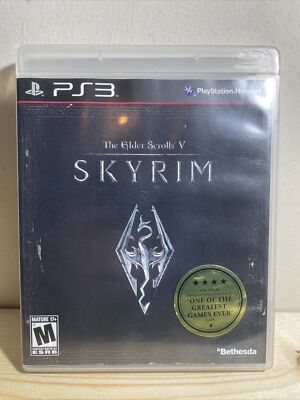 The Elder Scrolls V Skyrim PS3 (Sony PlayStation 3, 2011) Complete with ...