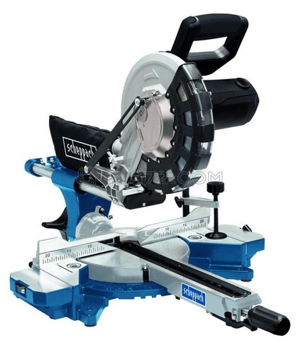 TRONCATRICE RADIALE LEGNO SCHEPPACH HM254 2000 W SEGA CIRCOLARE ø 255 LASER - Picture 3 of 7