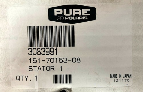 Genuine Polaris 92-07 WideTrak OEM Stator 1 3083991 NOS NEW - Picture 5 of 5