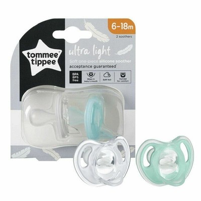 tommee tippee ultra light silicone soother
