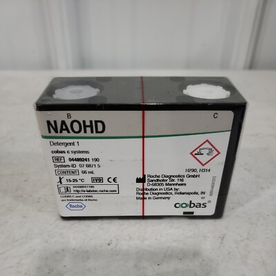 ROCHE COBAS-C INTEGRA REAGENT 04489241 190 Detergent 1 NAOHD