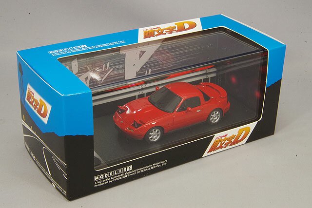 1/43 Hi-story Modelers Mazda MX5 NA6 Red Initial D MD43234 | eBay
